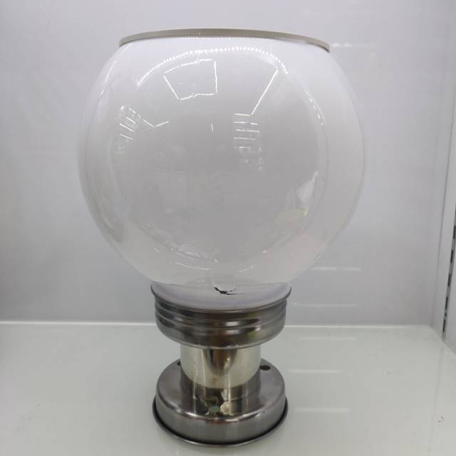 Column lights, outdoor lights, solar outdoor LED column head lights, spherical Alec community fence lights, courtyard garden lighting, landscape lights are available in multiple sizes Specification image