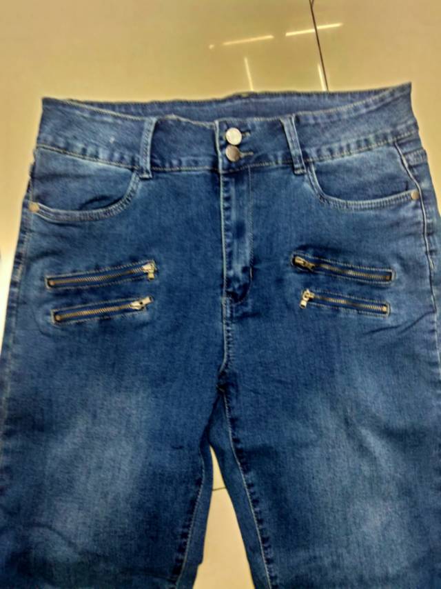 Summer jeans, men's straight-leg loose wide-leg trendy brand pants, men's Korean version details Picture