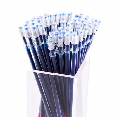 Shanghai Yuan Neutral Pen Refill Black Blue Red Signature Pen Full Needle Bullet Half Needle Practice Pen Wholesale details Picture