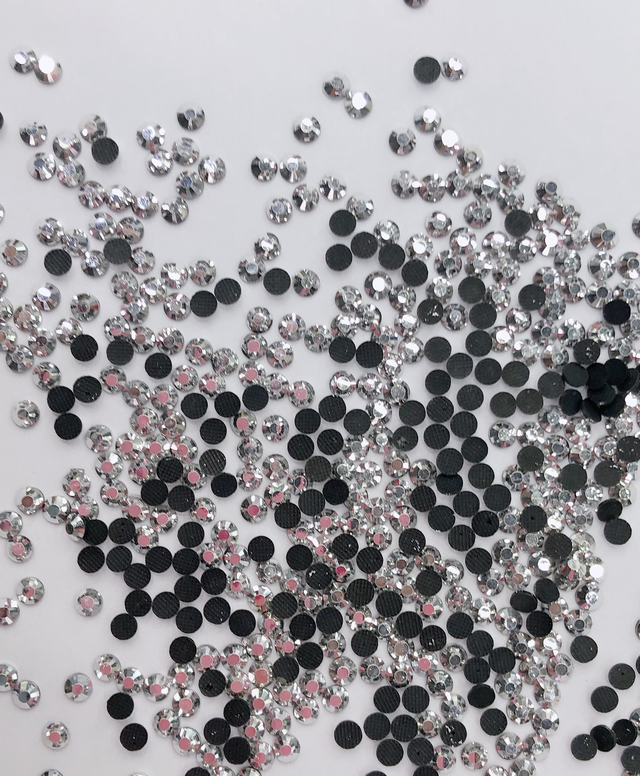 矿银SS20双面钻平底钻玻璃烫钻DIY钻