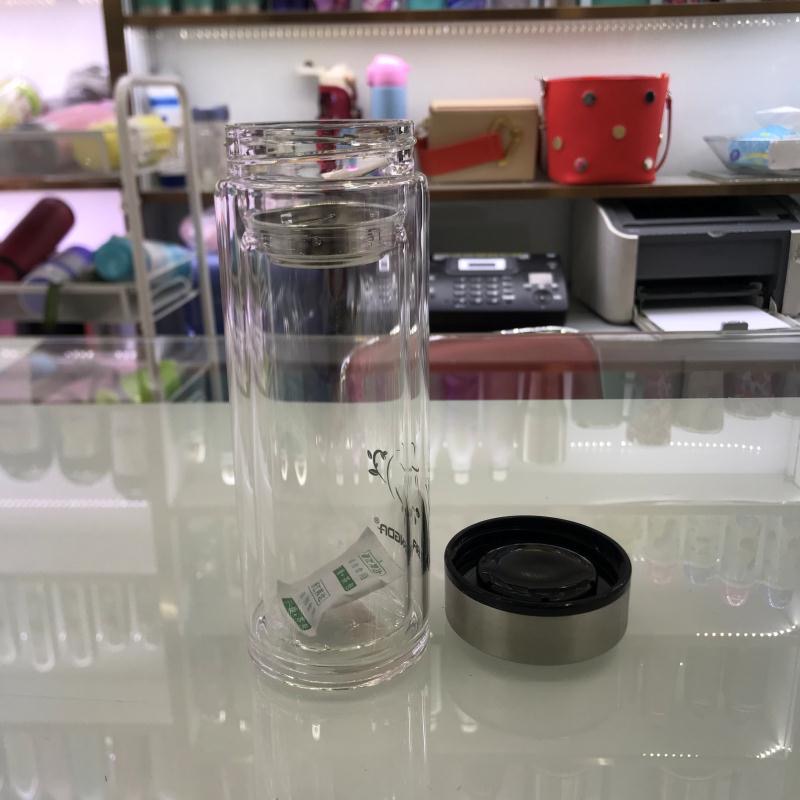 Stainless steel business insulated cups with tea nets, tea brewing cups, men's and women's office cups, coffee water cups Specification image