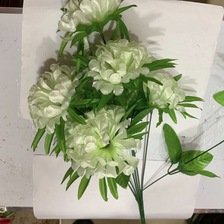 仿真花假花餐桌卧室客厅装饰品白色花摆设花酒柜创意摆件工艺品塑料花