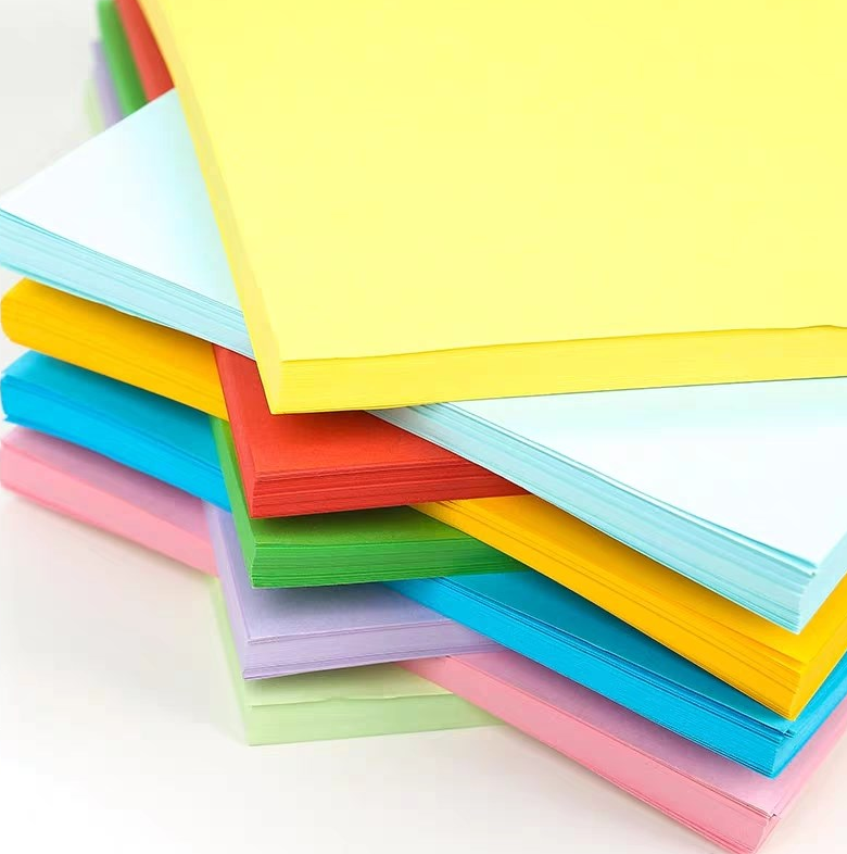 A480克彩色复印纸打印纸儿童折纸手工纸商务办公用纸广告纸