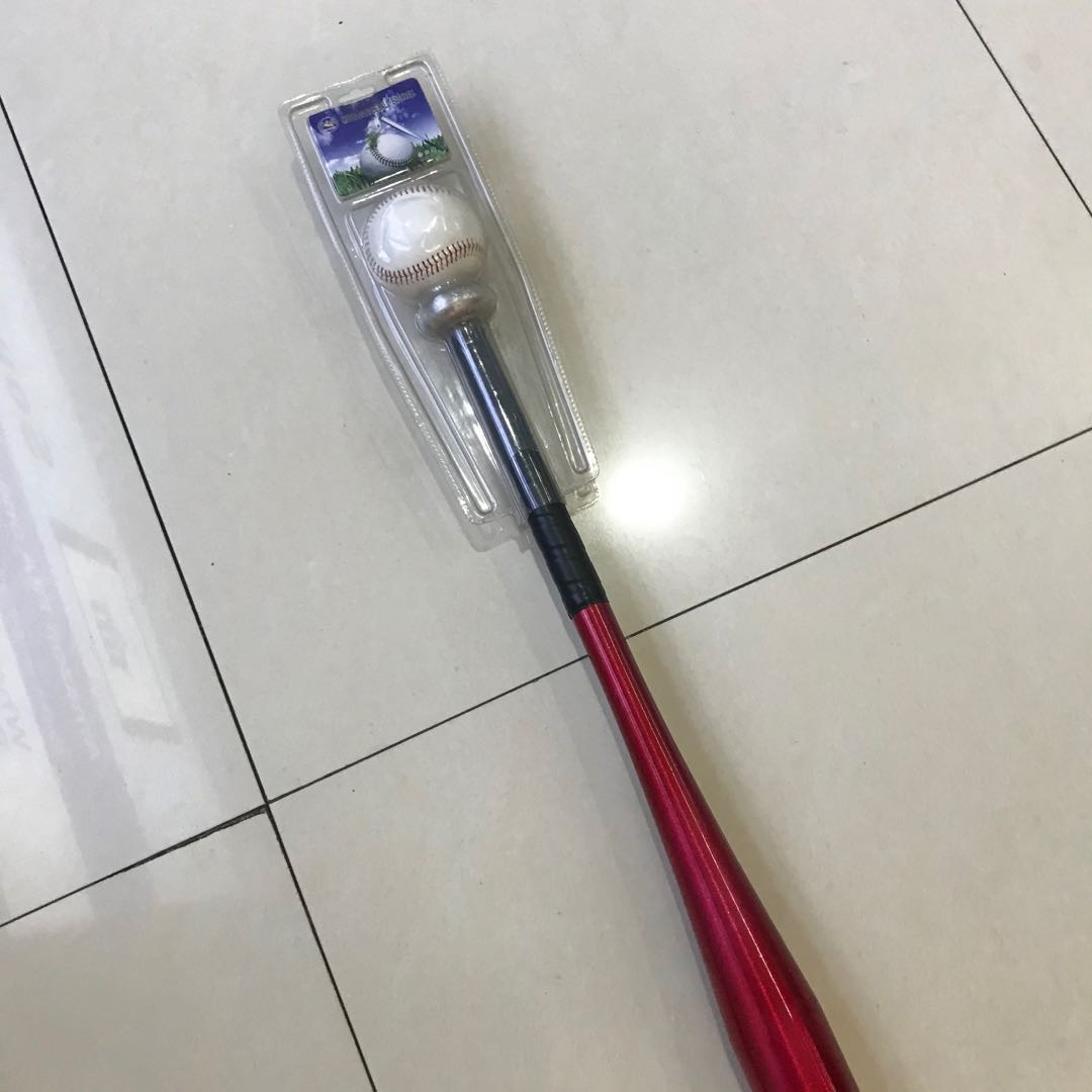 Baseball Bat Iron Car Baseball Bat Self-Defense Bat Weapon Car Alloy Fighting Bat Riot Home Baseball Bat Club Ball Set details Picture