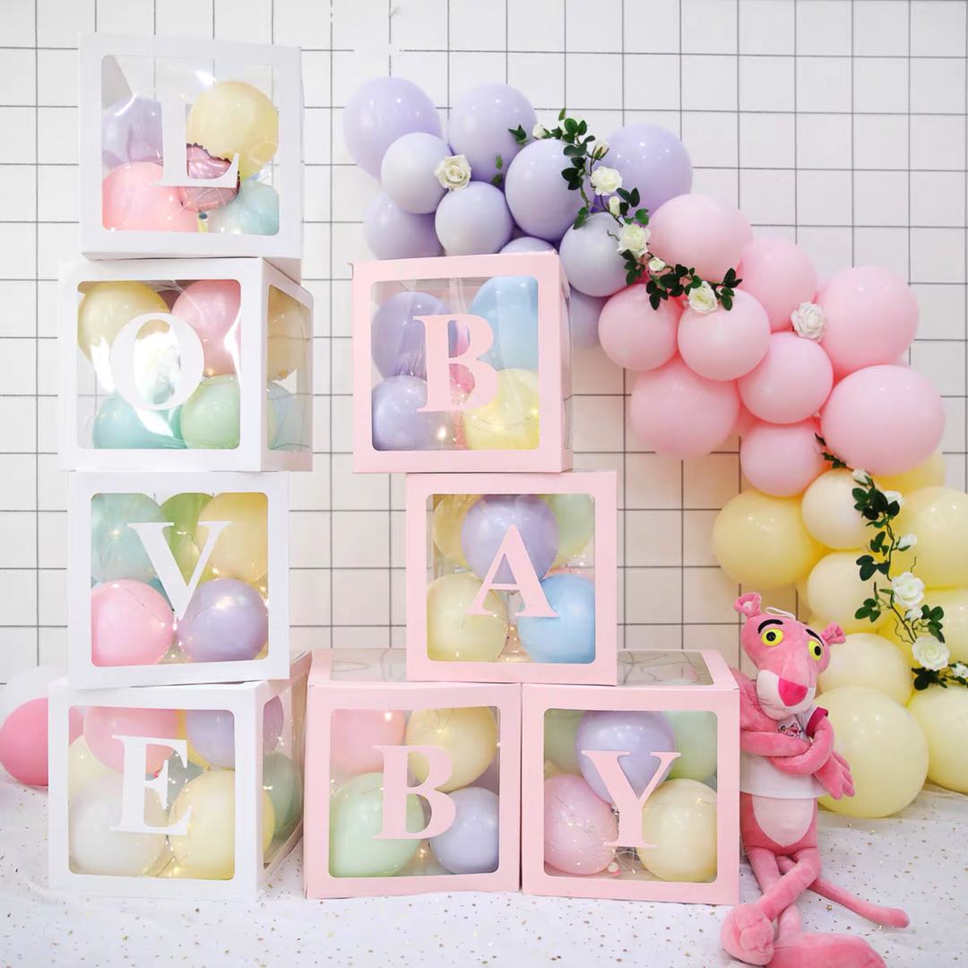 "LOVE Big Box Balloon Confession Magic Tool, a new internet-famous product, party decoration manufacturer wholesale. details Picture