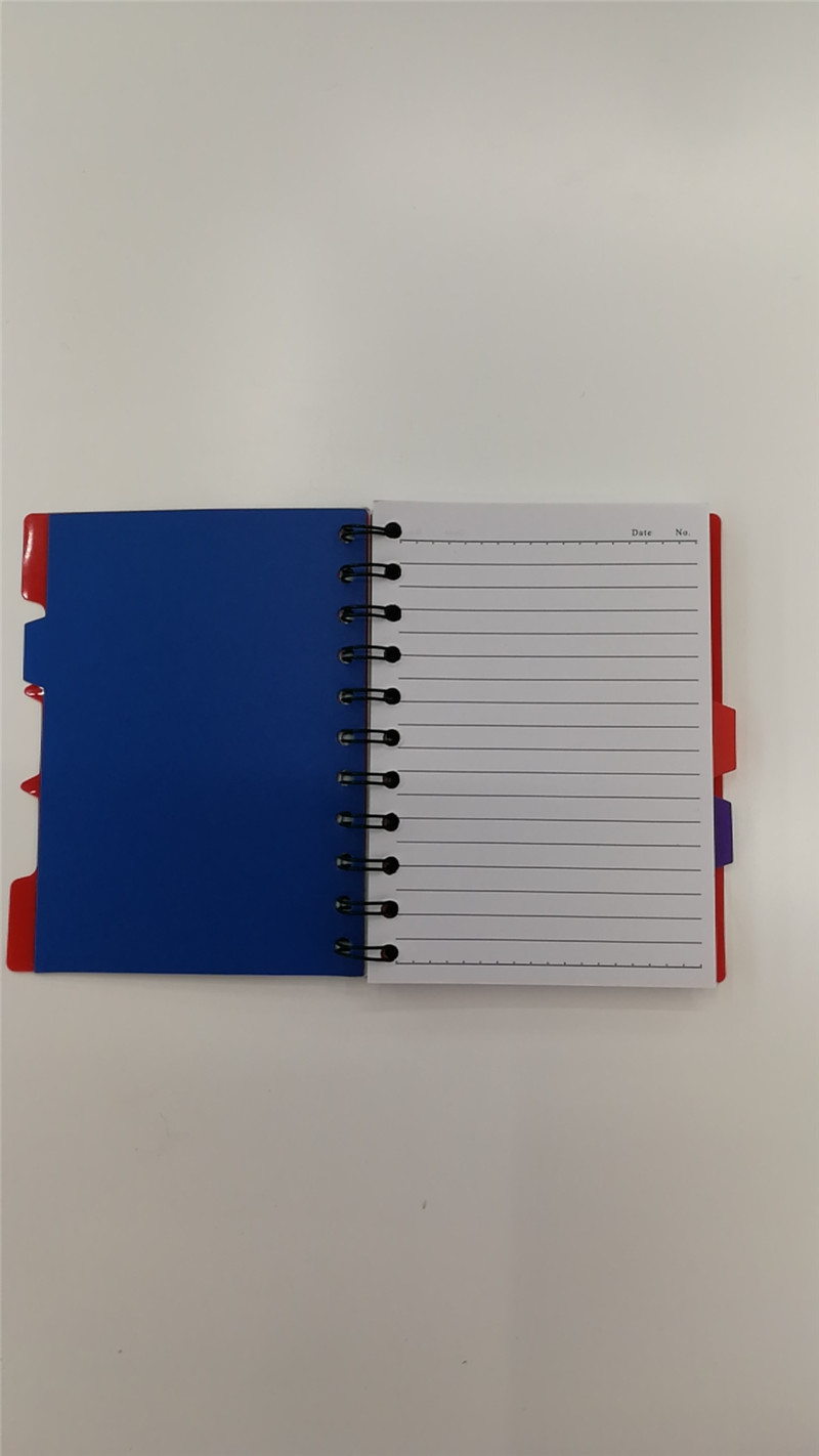 50K3 Word Iron Ring Hard Copy School Supplies Notebook Specification drawing