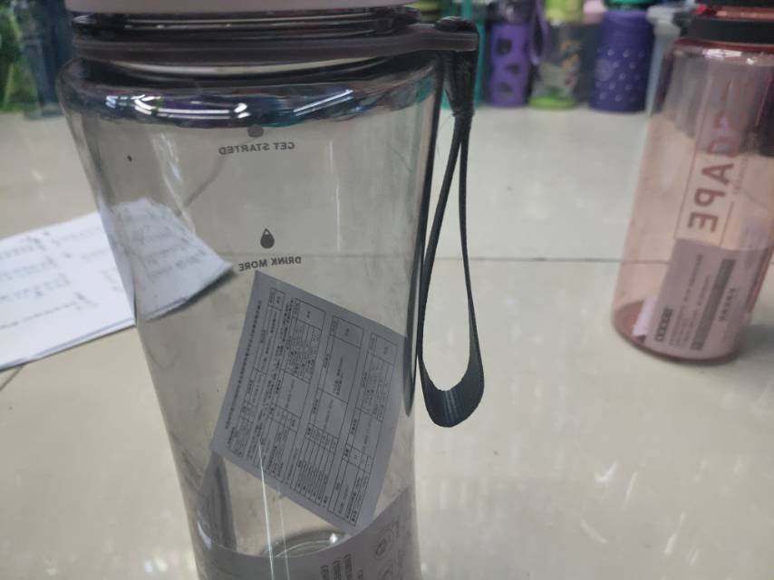 塑料水杯男1000ml健身户外大容量运动水壶学生便携太空杯细节图