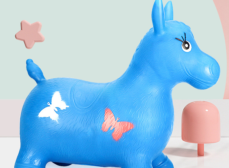 儿童充气玩具跳跳马户外骑马小马宝宝跳跳马