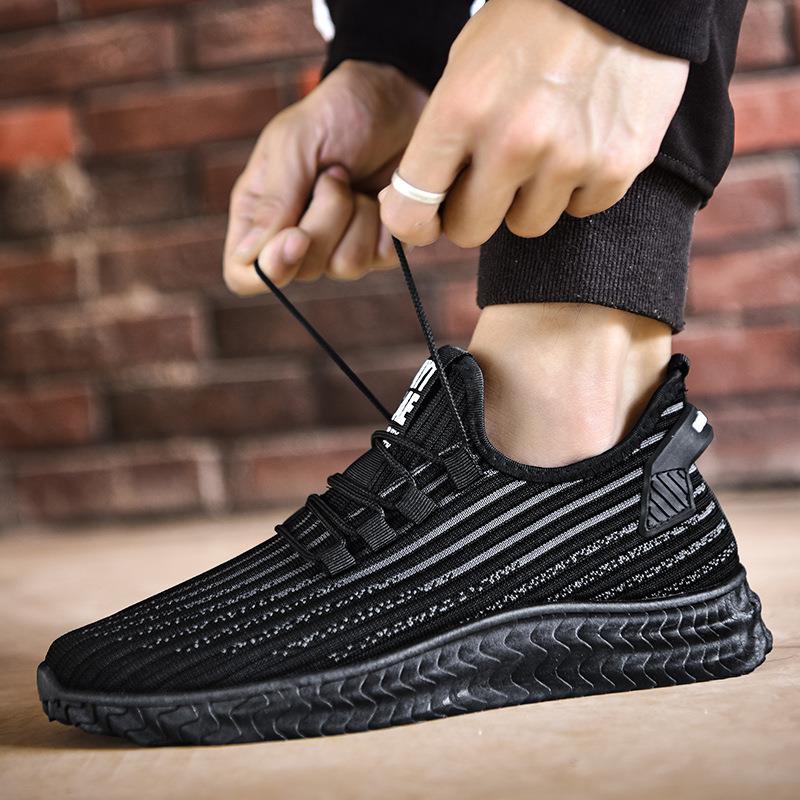 2020 Explosive New Deodorant Casual Sports Shoes Men's Shoes Running Shoes All Mesh Surface Breathable details Picture