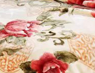 2020 New Camellia Print Raschel Blanket Thickened Winter Blanket Double Blanket Specification drawing