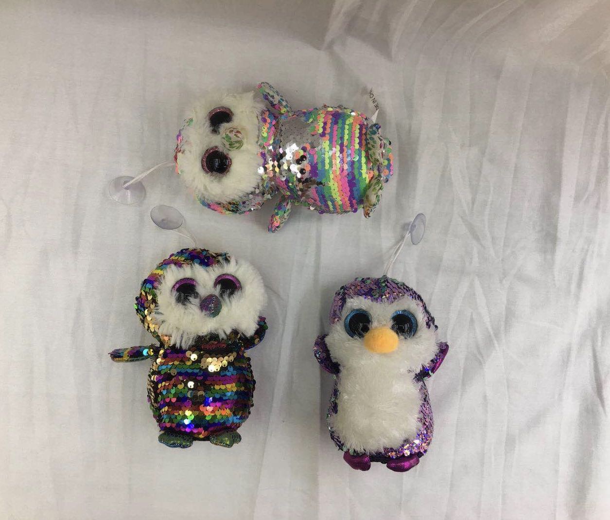 Plush owl toys for children, girls and home decorations details Picture
