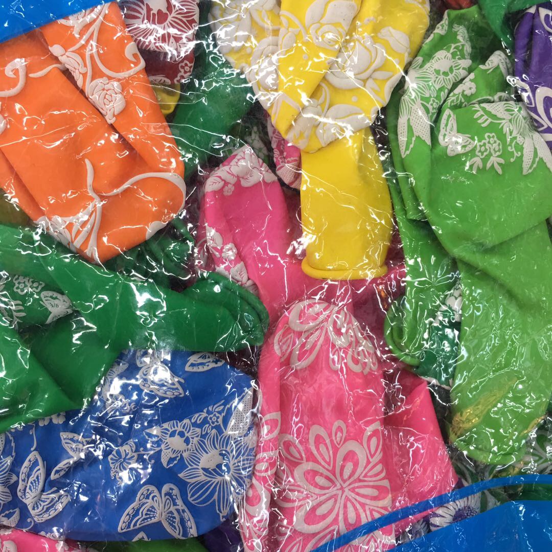 One-time full-color balloons with printed birthday balloons for the party Specification image