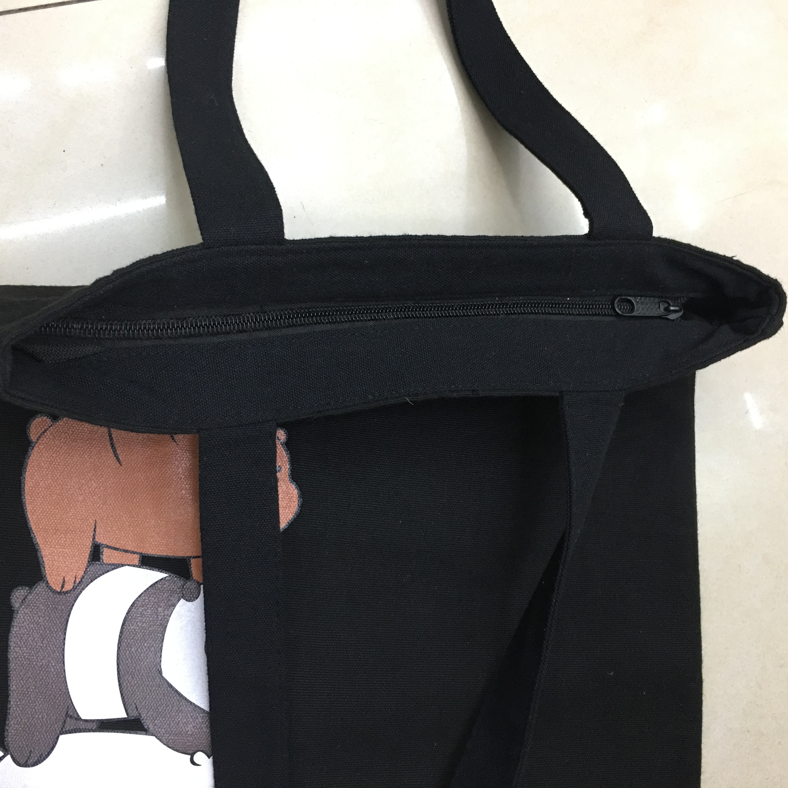 South Korea Original Suchun Chic Color Canvas Bag Bag Japanese Female Art Students Joker Ins Girl Canvas Bag Specification drawing