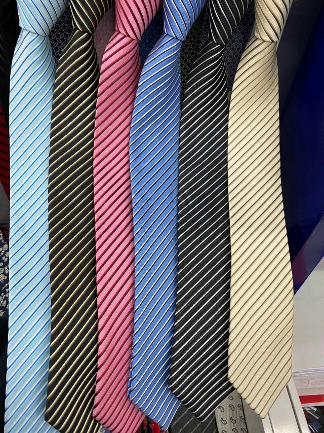 New knitted ties, new polyester ties for men, factory direct sales of new ties