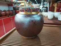 茶叶罐陶瓷密封罐防潮茶叶罐大号二斤装普洱存储家用密封陶瓷茶罐