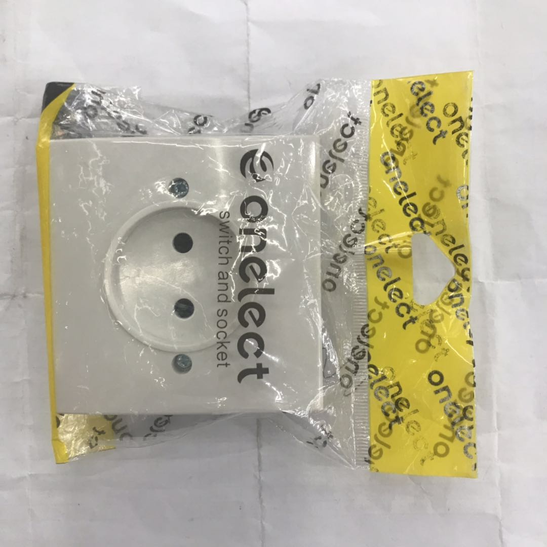 Genuine 16A socket switch socket for foreign trade, European and German standards, EU and German wall socket panels