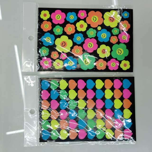 创意趣味贴纸星星图案标签贴贴纸反复使用贴纸厂价直销