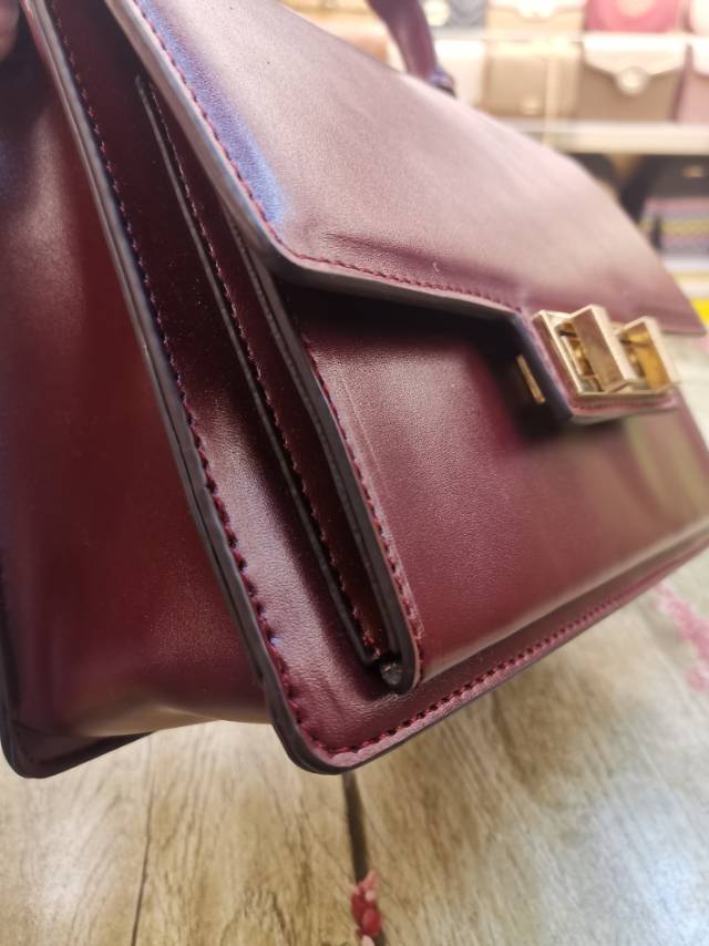 Women's All-In-One Handbag British Vintage Crossbody Bag Shoulder Bag Specification drawing