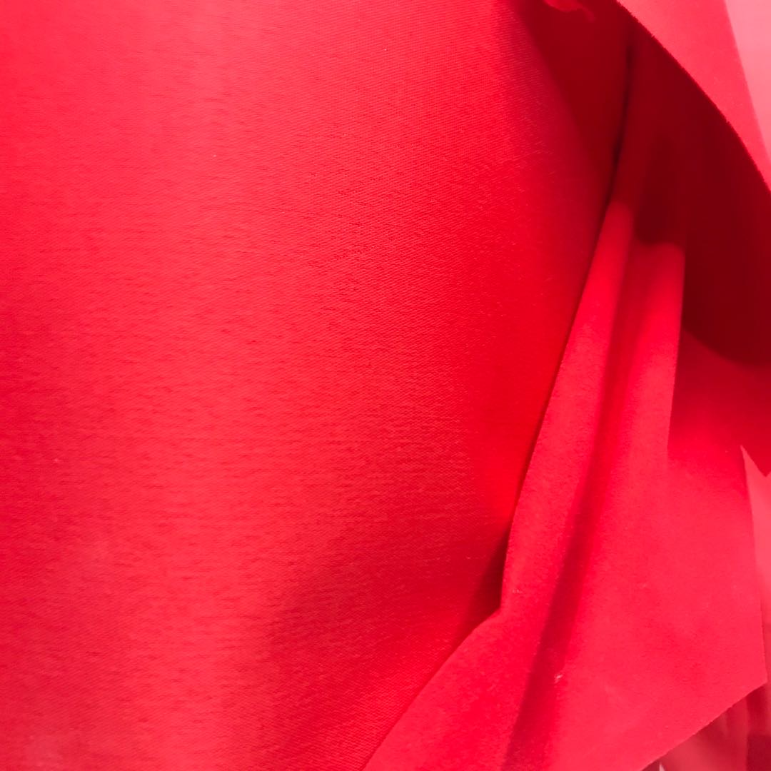 Full Satin Single Flocking Cloth Fake Flower Leaf Couplet Embroidery Crafts Without Bullets