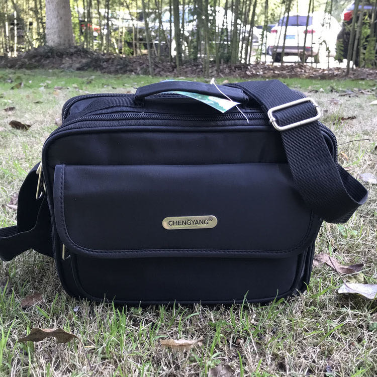 Yiwu Good Goods Collection wallet bag, business collection crossbody bag, shoulder slanting street stall new multi-layer hand waterproof nylon bag details Picture