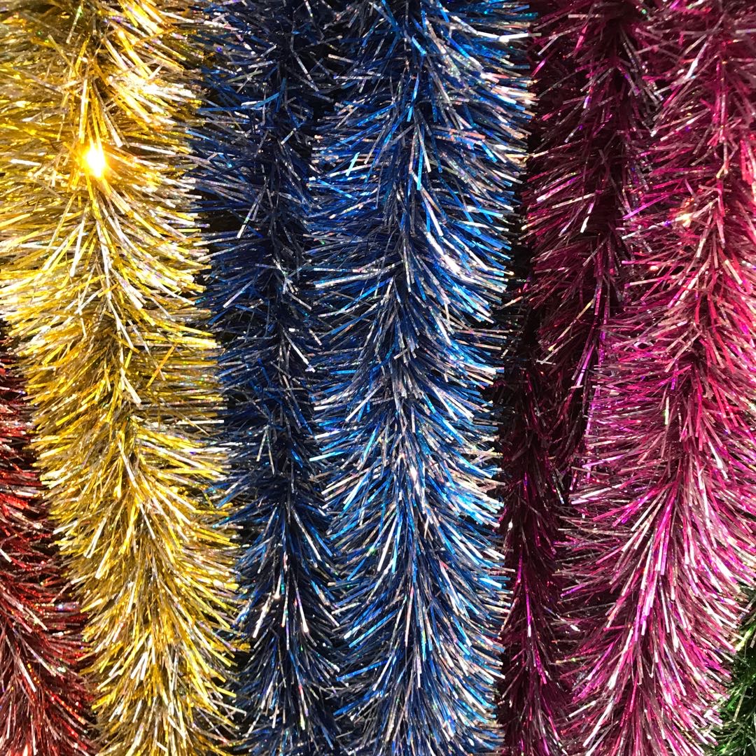 Christmas, wedding, latte art, birthday, Christmas, wool strips, silk strips, colorful strips for decoration, kindergarten, handicraft classroom, decorative ribbons