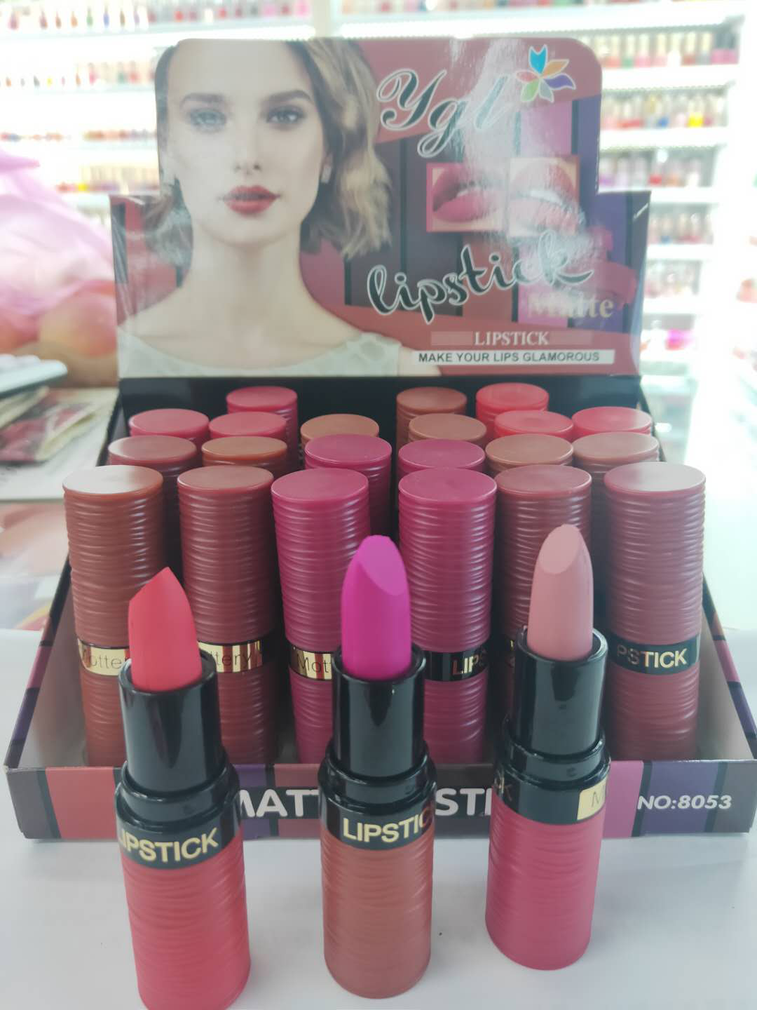 唇部产品Mottery LIPSTICK混色哑光口红产品图