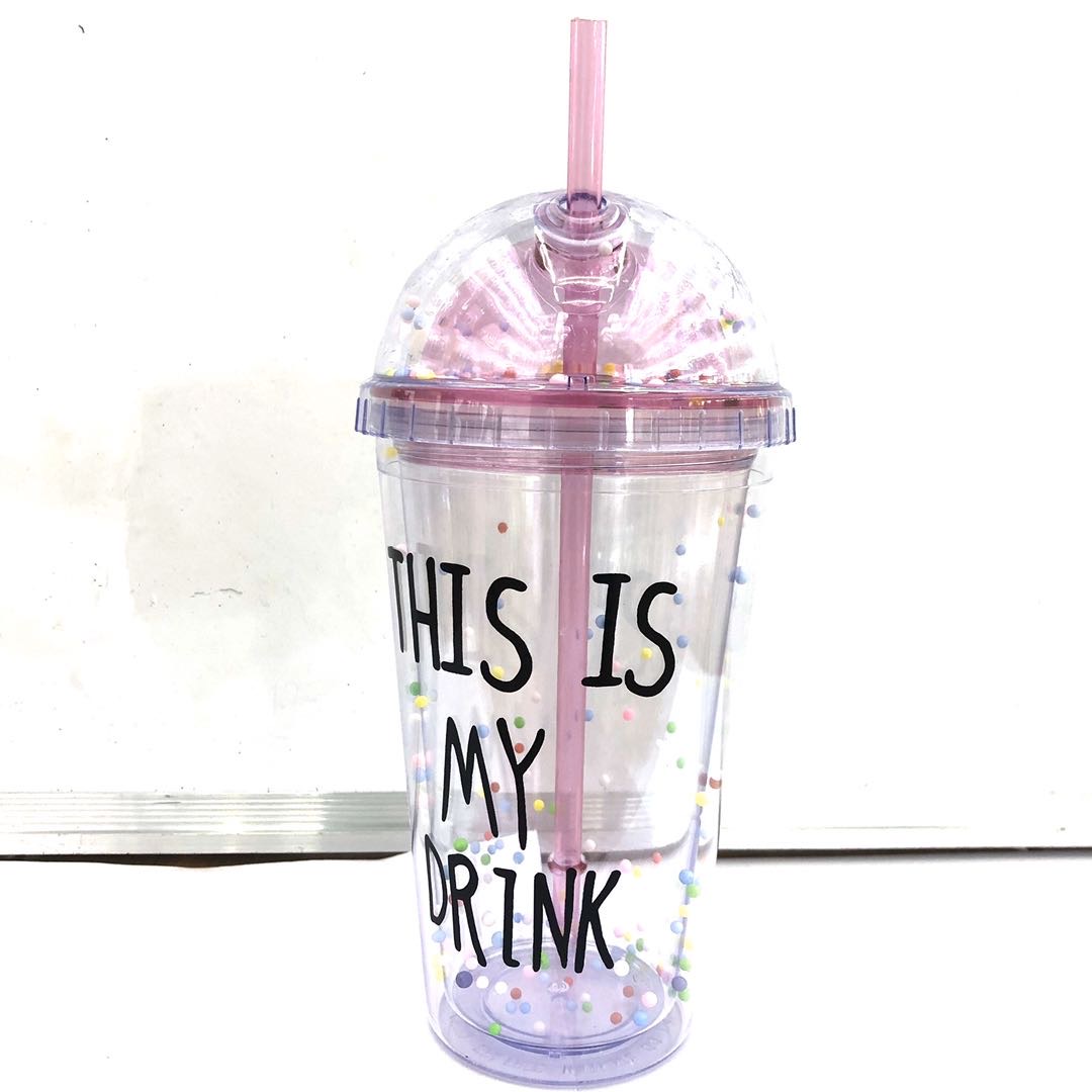 Alphabet cup Multicolor juice cup beer cup bar drinking cup liquid cold cup thumbnail