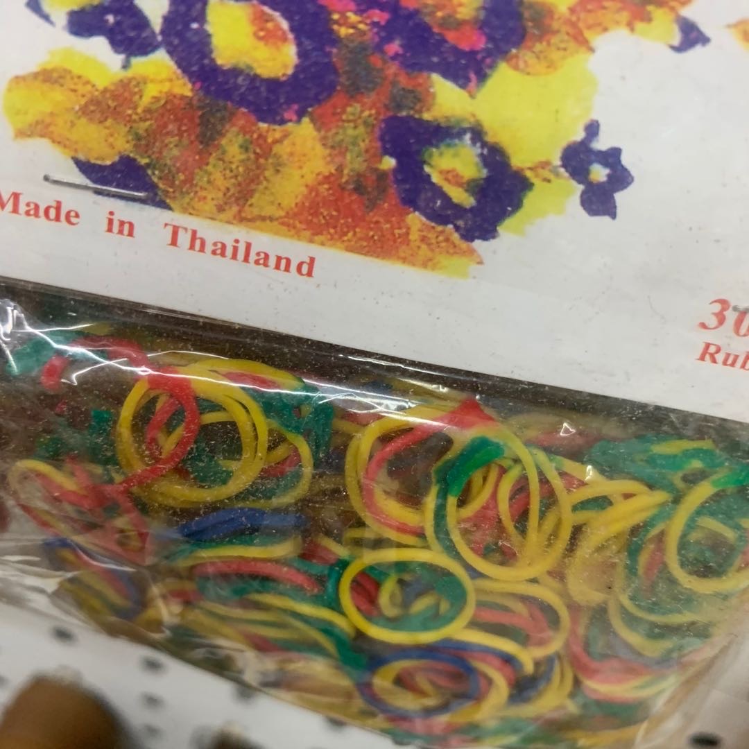 儿童发绳扎小辫子发圈橡皮筋彩色款细节图