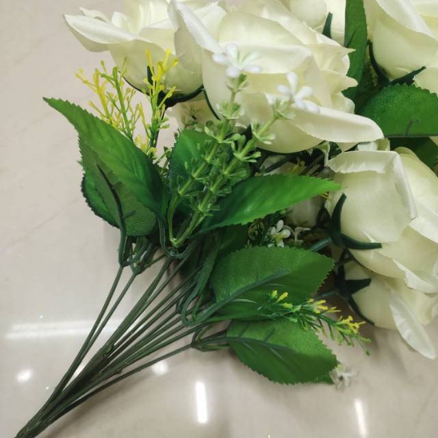 Artificial rose flower home decoration and living room decoration details Picture