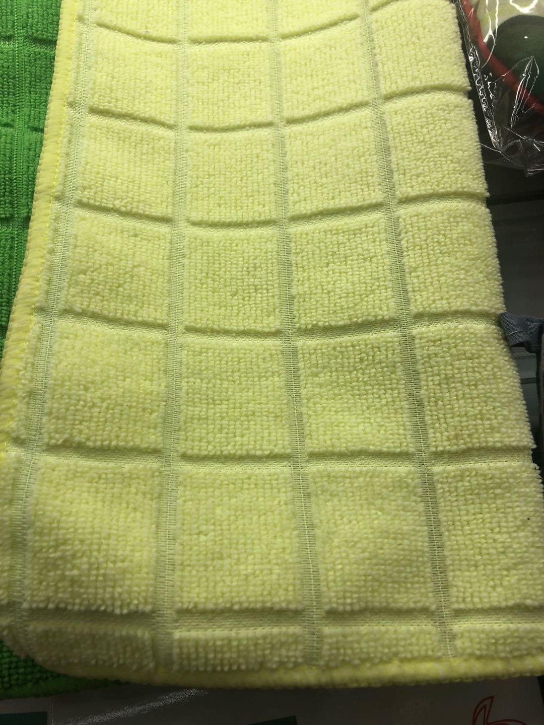 Microfiber Checkered Face Wash Towel Face Wipe Scarf Dry Hair Towel Specification drawing