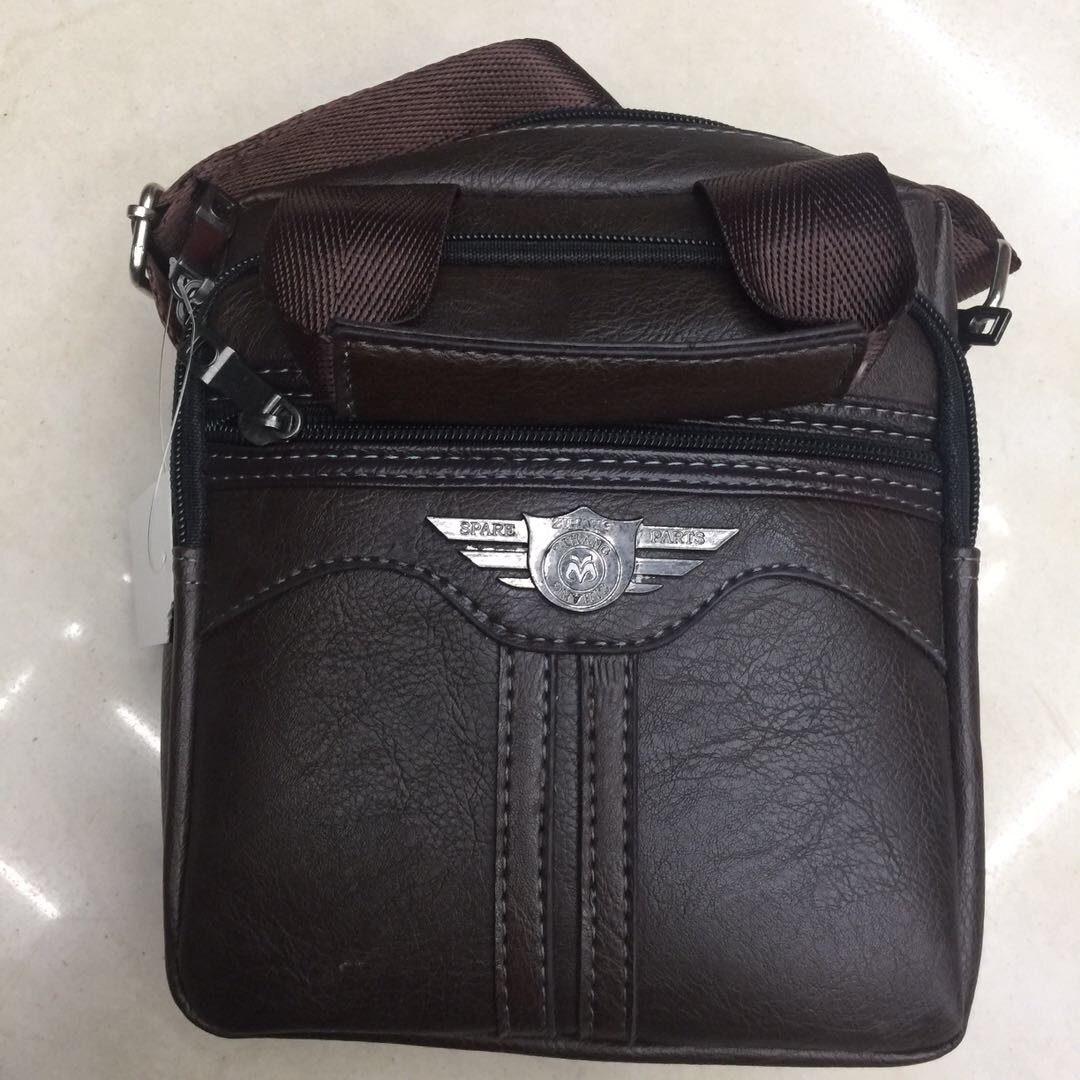 Popular logo casual new fashion leather bag backpack backpack briefcase man thumbnail