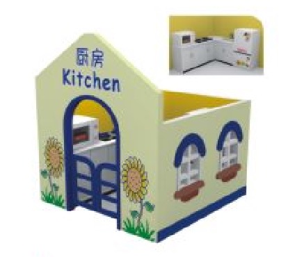 幼儿园娃娃家 木质游戏屋 室内小屋