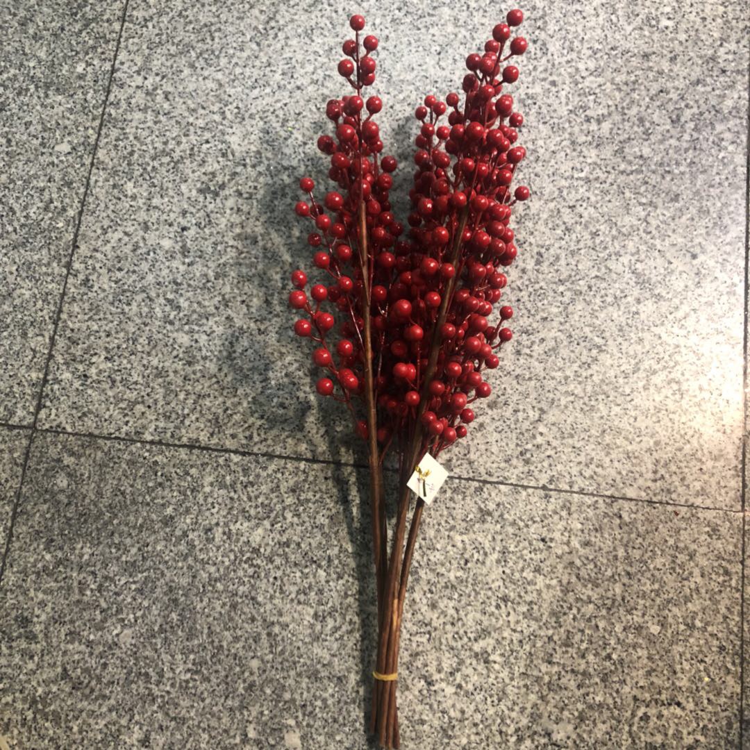 Acacia Bean Rich bean Dried flower bouquet Christmas decoration flowers Living Room Home living room flower arrangement Real flowers