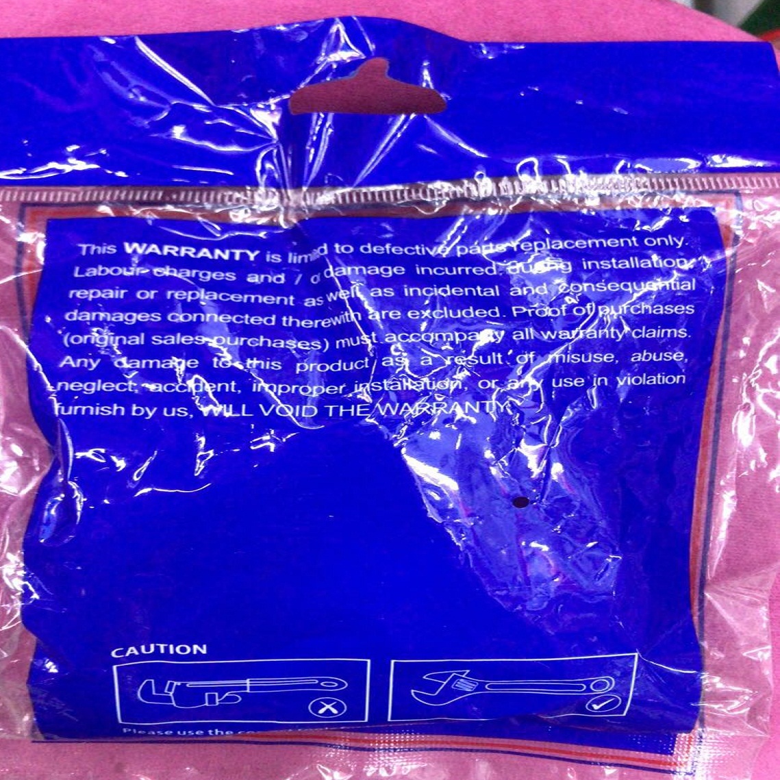 Pp Plastic Faucet 43 Cm Separate Nuts Specification drawing