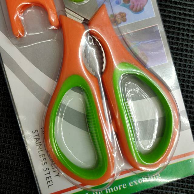 Stainless steel eco-friendly scissors for the kitchen Specification image