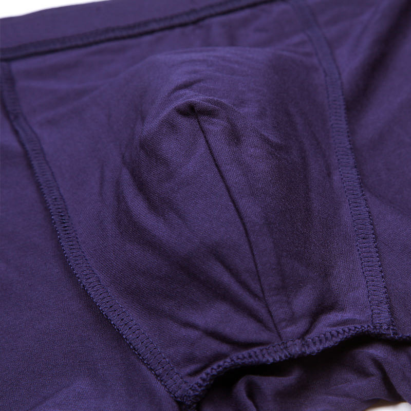 男士内裤2020新款透气无痕莫代尔男士内裤 中腰内裤男细节图