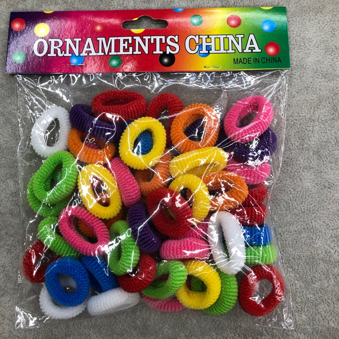Korean-style fashionable and casual ladies' hair bands, towel bands, rubber bands, leather covers, hair ties, simple and seamless black high-elasticity hair bands, hair ties, rubber bands, headwear, towel bands, adult beauty 32