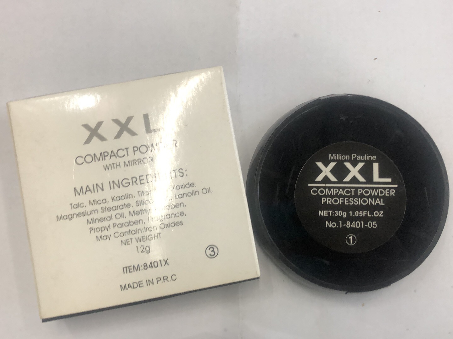8401 Foreign Trade Supply Silky Clear Powder Perspiration Resistant Oil Control Concealer Strong Contorting Setting Powder Specification drawing
