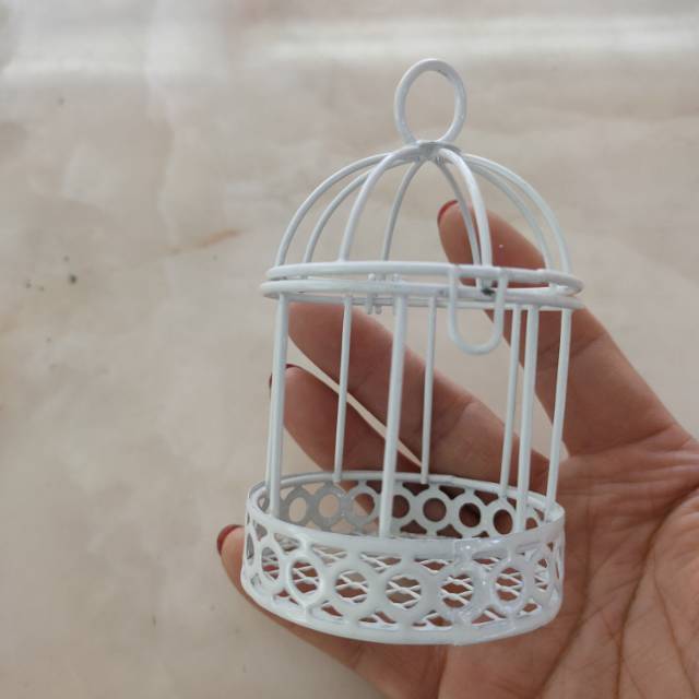 迷你鸟笼摆件拍照道具工艺品产品图