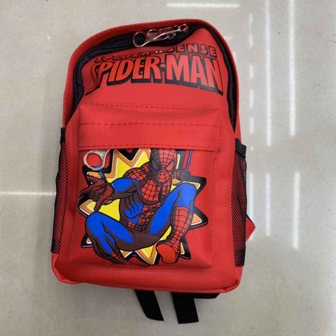 蜘蛛侠款大容量学生背包