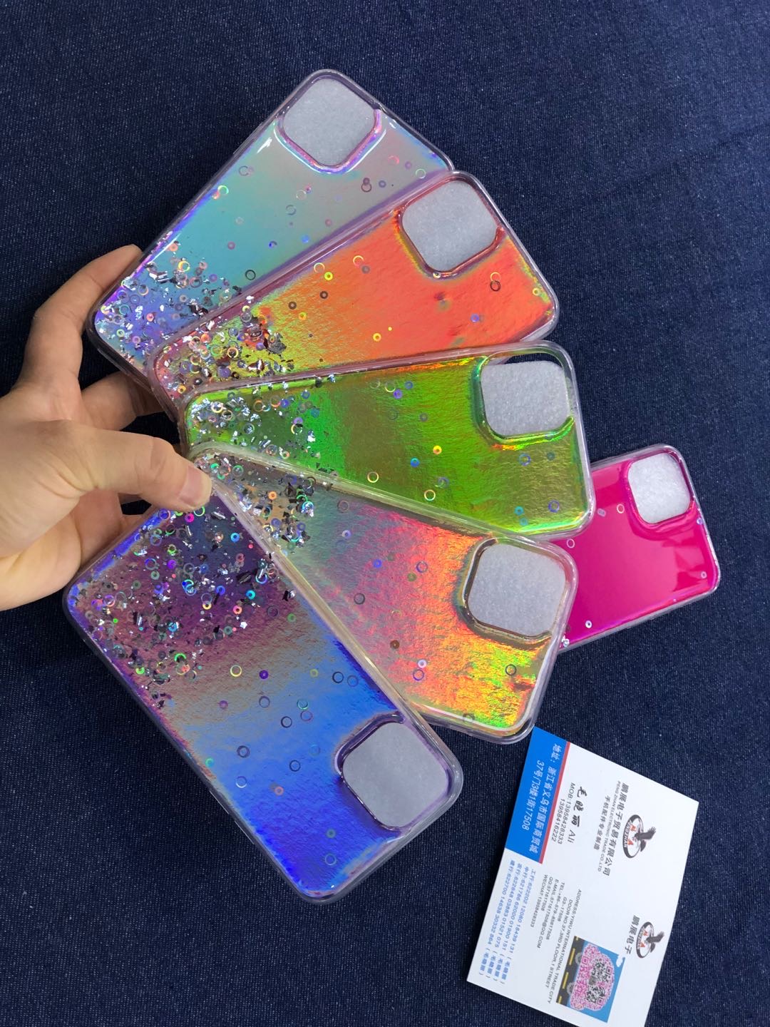 Laser resin resin phone case