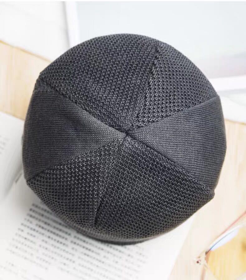 Warm Ladies Spring And Autumn Pile Pile Hat Fashion Baotou Winter Month Woolen Hat Specification drawing