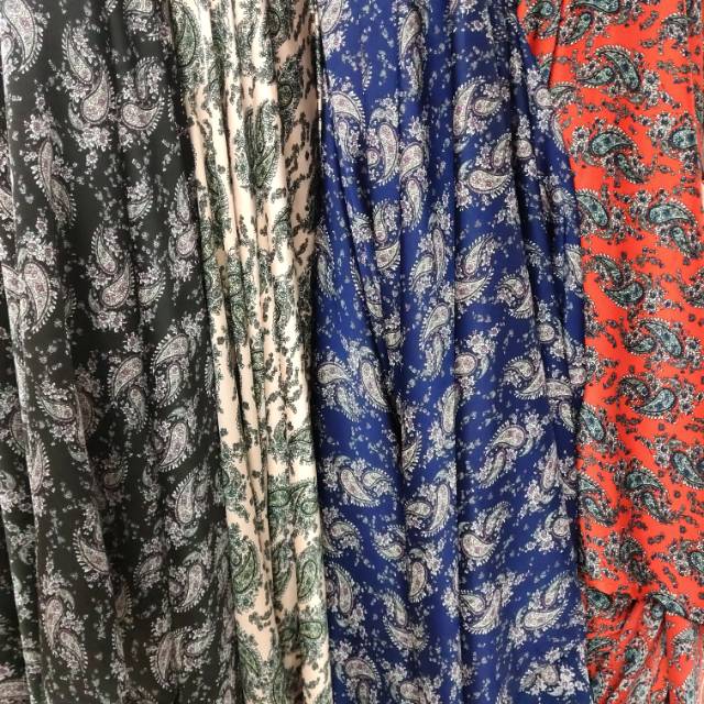 印花缎面民族风饰品头饰面料