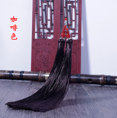 Mobile Phone Accessories Fine Soft Flexible Pendant Multi-Color New Pearl Cap Small Tassel Fringe With Cap Mobile Phone Chain Earrings Pendant Accessories Specification drawing