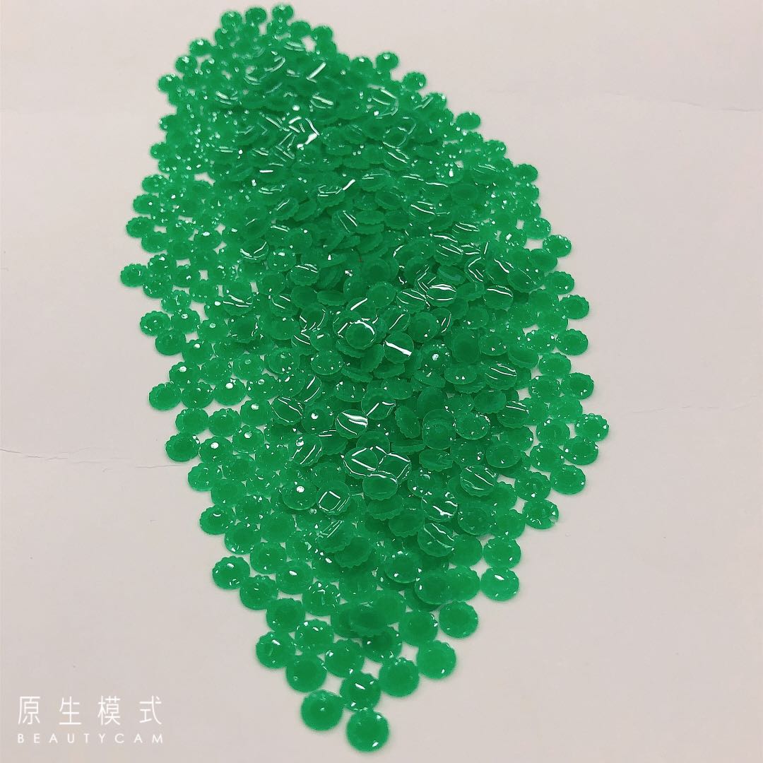 Grass Green Ss10 Resin Drill Eco-Friendly Drill Nail Drill Diy Drill details Picture