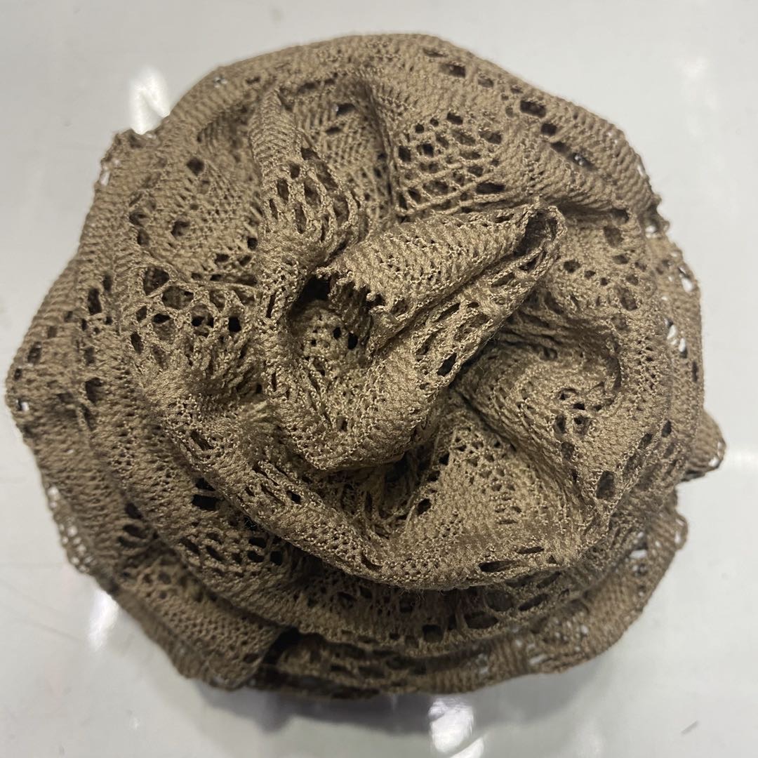 Popular new fashion casual fashion hollow-out fabric art ladies head claw clip thumbnail