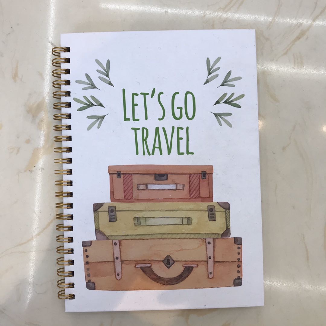 线圈本笔记本子大学生小清新侧翻B5螺旋加厚文具女生款卡通可爱创意复古文艺好看的简约超萌少女心精致