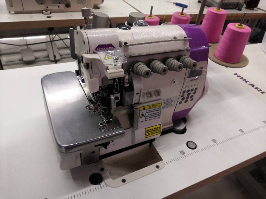 Toyama brand direct drive electric overlock machine HX6800T garment processing equipment mechanical equipment details Picture