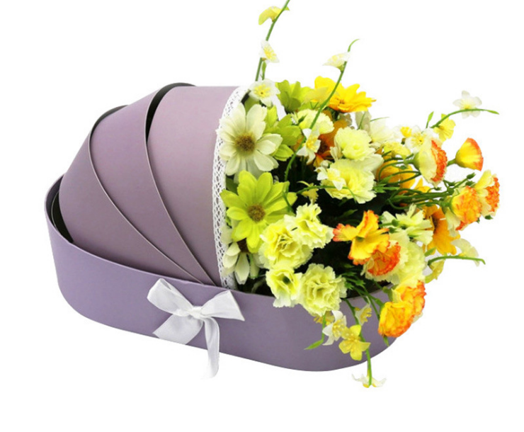 创意婴儿摇篮花盒月子礼盒鲜花包装盒子高档香皂花束礼品盒批发细节图