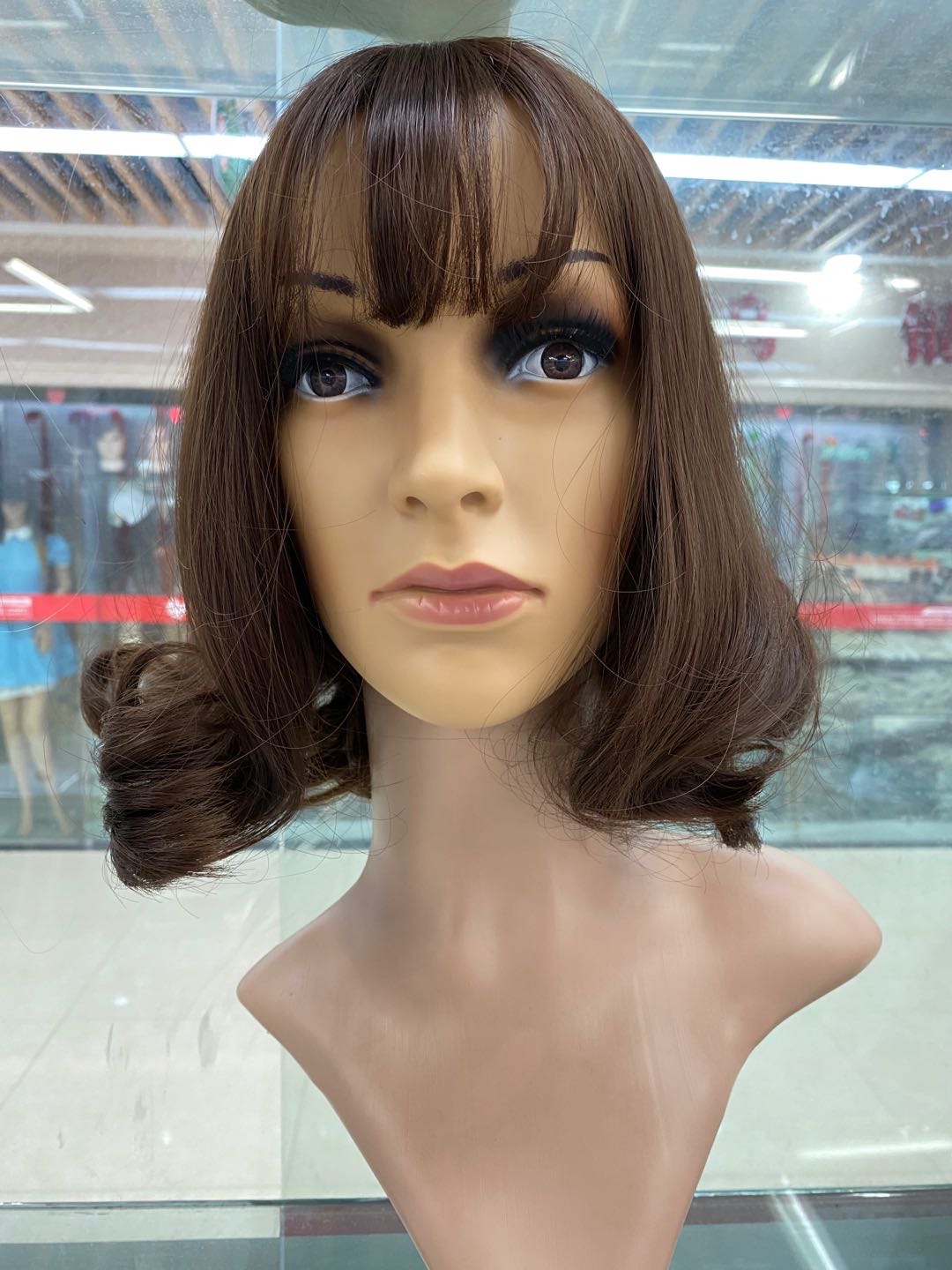 Tanglong Matte high-temperature Silk rose Net Pear Blossom Hair Curly Wig